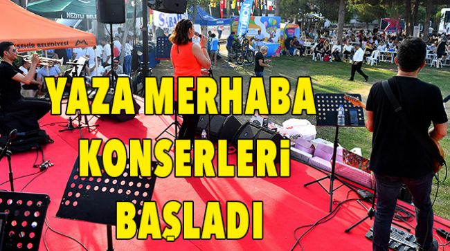 DENİZCİLER KAMPINDA KONSER VERDİLER
