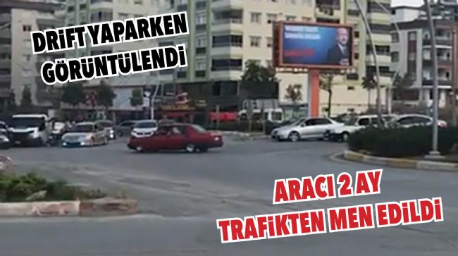 SÜRÜCÜNÜN EHLİYETİNE EL KONULDU