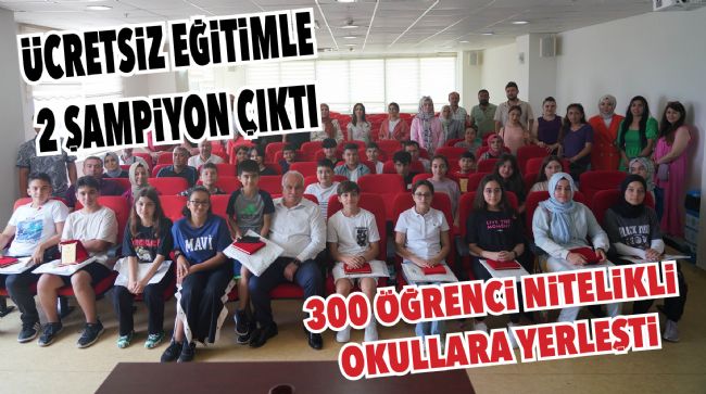 ERDEMLİ BELEDİYESİNİN ÜCRETSİZ KURSUNDAN BAŞARI REKORU