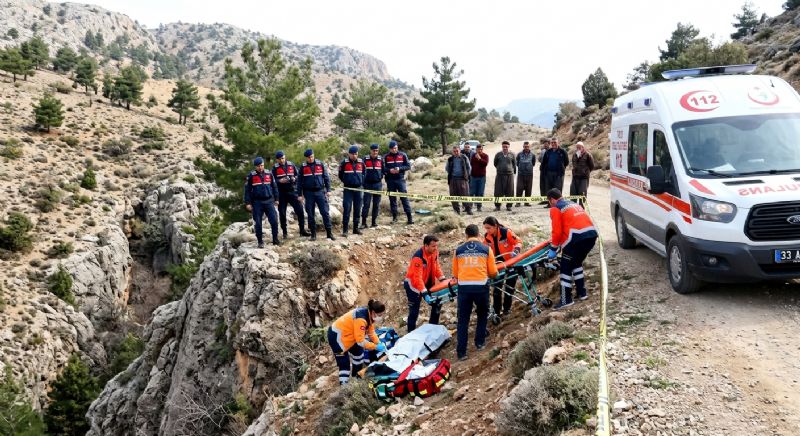 Tarsus’ta uçurumda düşen şahıs hayatını kaybetti