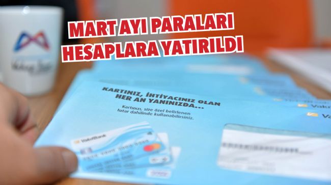 MART AYI TUTARLARI HESAPLARDA