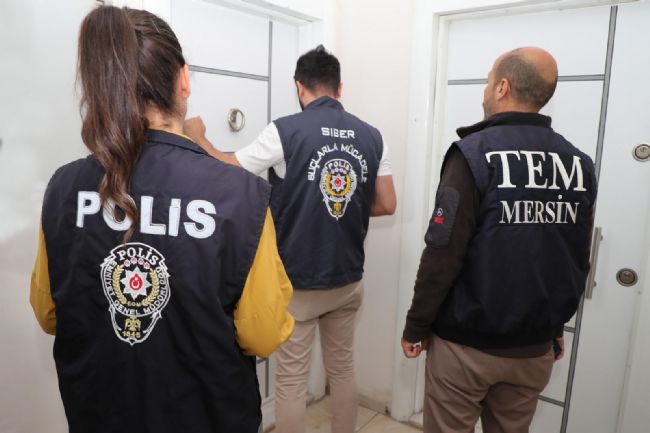 Mersin'deki müstehcen yayın operasyonu: 4 tutuklama