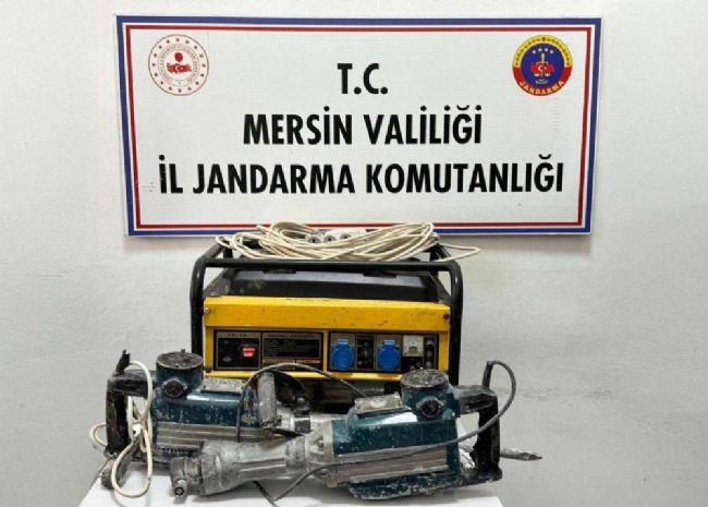 Kaçak kazı yapan 4 şüpheli yakalandı