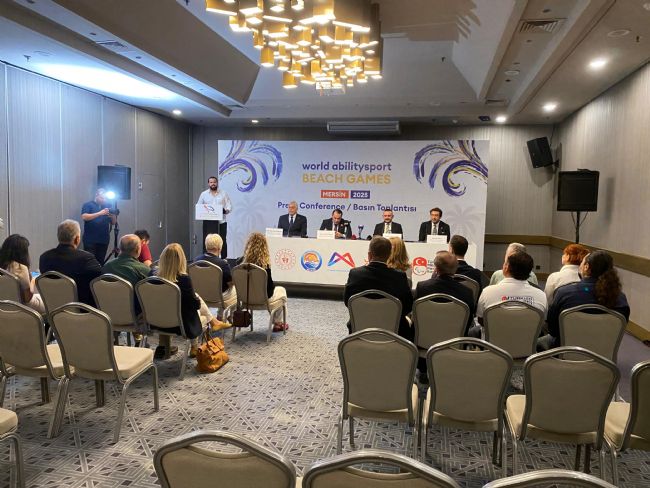 Mersin, ‘Dünya Bedensel Engelliler Plaj Oyunları’na ev sahipliği yapacak