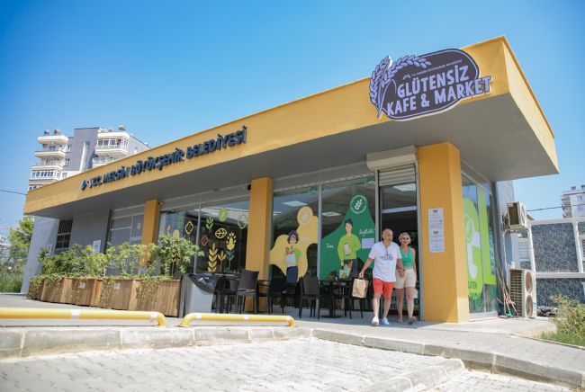 Çölyak hastalarına nefes aldıran kafe!