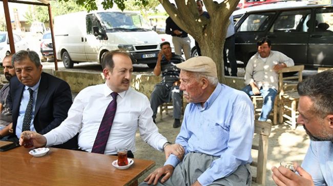 SAYKÖY’DE VATANDAŞLAR İLE BİR ARAYA GELDİ
