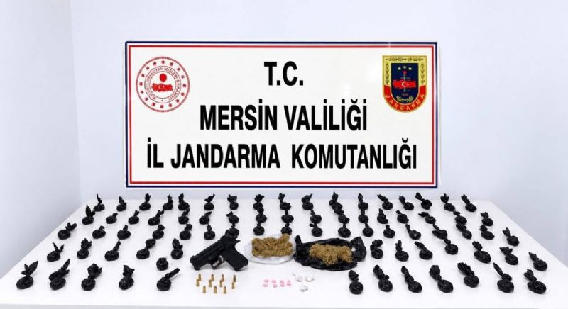 PAKET PAKET SATIŞA HAZIR UYUŞTURUCU ELE GEÇİRİLDİ