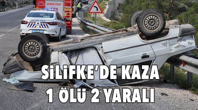 BARİYERLERE ÇARPARAK TAKLA ATTI