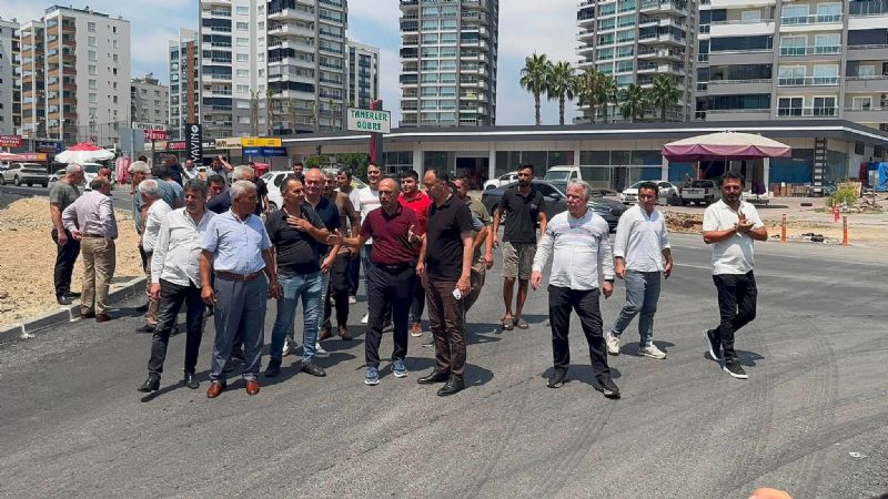 Erdemli’de çevre yolu esnafı kot farkına tepkili
