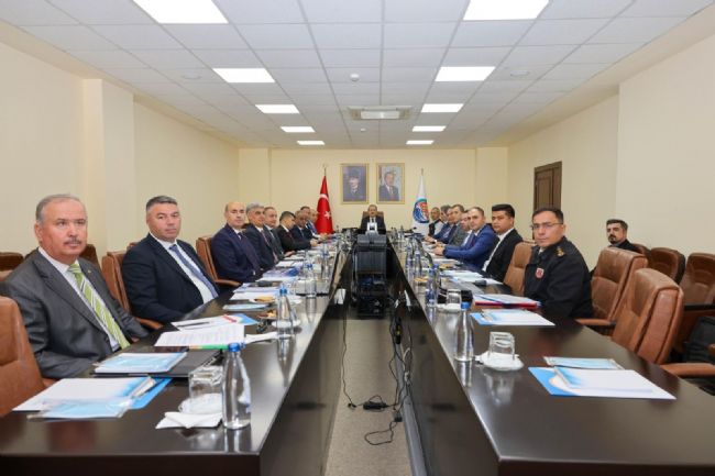 Mersin'de seçim güvenlik toplantısı gerçekleştirildi