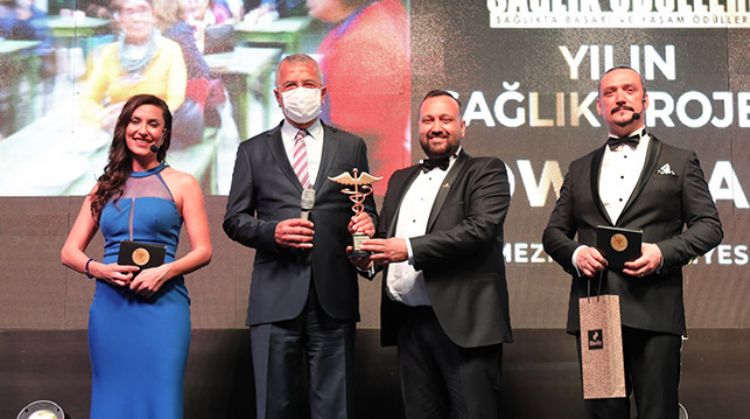 YILIN SAĞLIK PROJESİ ÖDÜLÜ MEZİTLİ BELEDİYESİ'NİN OLDU