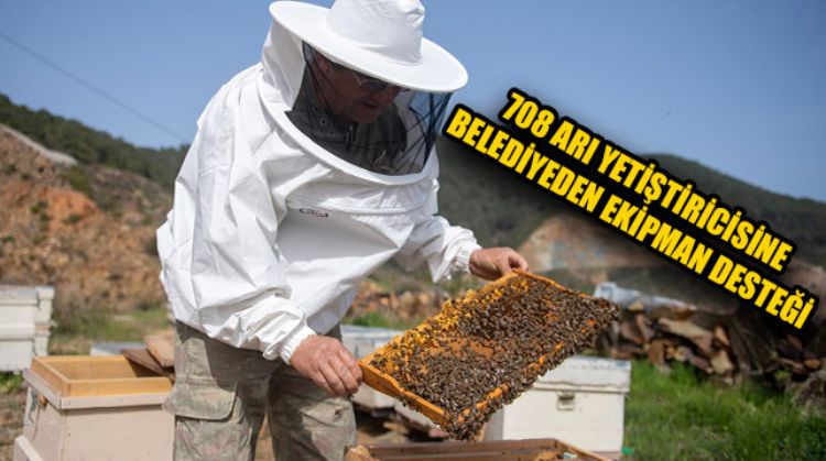 BÜYÜKŞEHİR BELEDİYESİNDEN ARI ÜRETİCİLERİNE DESTEK