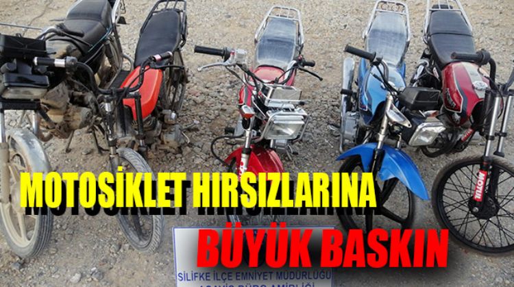 MOTOSİKLET HIRSIZLARINA OPERASYON