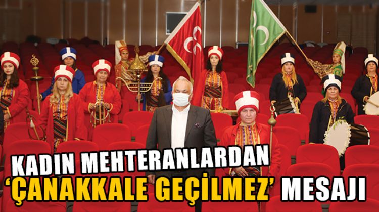 MERSİNLİ KADIN MEHTERANLARDAN ÇANAKKALE ZAFERİNİN 106. YIL DÖNÜMÜNE ÖZEL KLİP