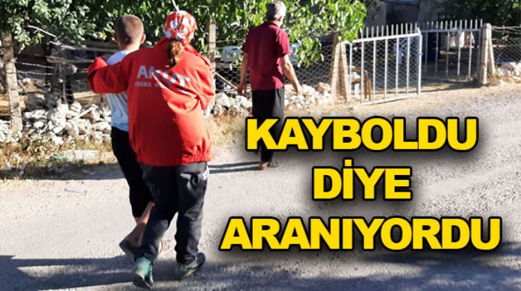HER YERDE ARANAN ÇOCUK EVE DÖNDÜ