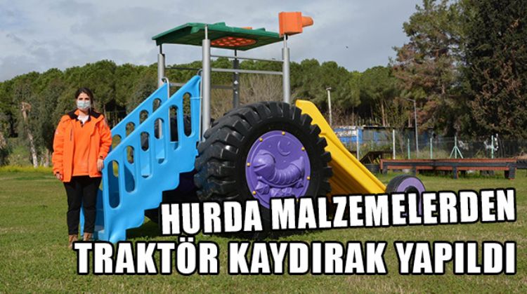 TARSUS GENÇLİK KAMPI ATÖLYELERİNDE HURDA MALZEMELER ÇOCUKLAR İÇİN DÖNÜŞTÜRÜLDÜ