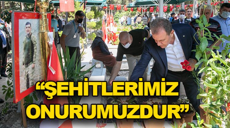 BAŞKAN SEÇER, ŞEHİTLİĞİ ZİYARET ETTİ