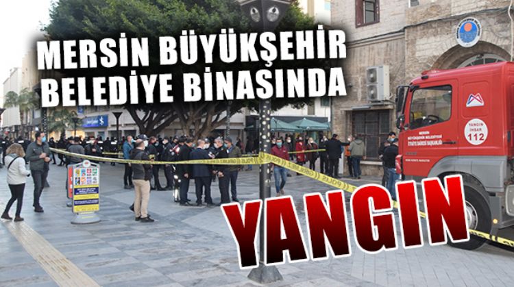 TAŞ BİNADA NEDENİ BİLİNMEYEN YANGIN