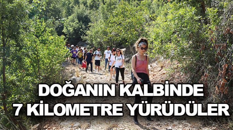 BÜYÜKŞEHİR “DOĞA BİZİ ÇAĞIRIYOR” ETKİNLİKLİĞİ İLE HERKESİ YÜRÜYÜŞE ÇAĞIRDI