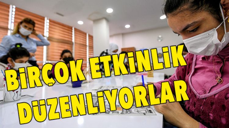 MOLA EVİNDE SOSYALLEŞİYORLAR