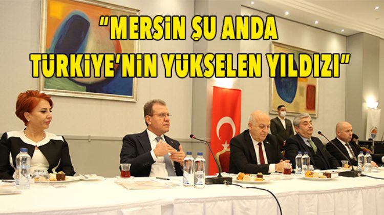 SEÇER İSTANBULDAKİ MERSİNLİLER İLE BİR ARAYA GELDİ