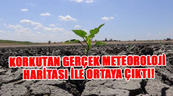 MERSİN’DE ŞİDDETLİ  KURAKLIK YAŞANIYOR!