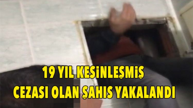 HAVALANDIRMA BOŞLUĞUNDA YAKALANDI