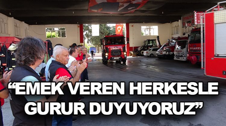 KAHRAMANLAR ALKIŞLARLA KARŞILANDI