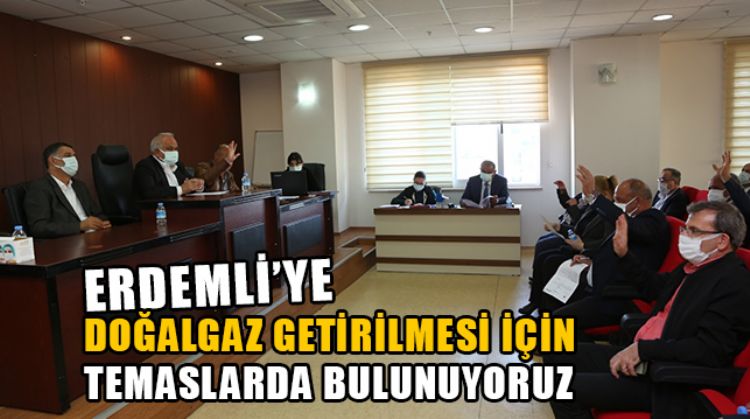 ERDEMLİ BELEDİYE MECLİSİ MART AYI TOPLANTISINI GERÇEKLEŞTİRDİ