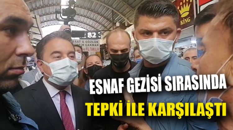 VATANDAŞTAN BABACAN’A TEPKİ GÖSTERDİ