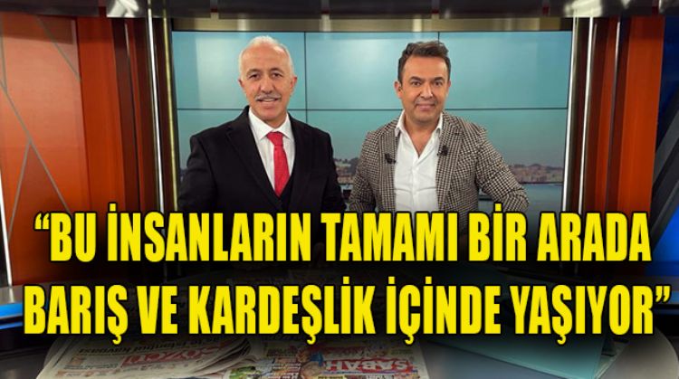 GÜLTAK KATILDIĞI TELEVİZYON PROGRAMINDA YAPTIKLARI PROJELERDEN BAHSETTİ