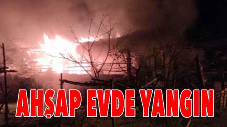 TARSUS’TA BİR EV KÜLE DÖNDÜ