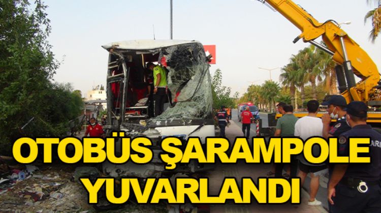SİLİFKE’DE FECİ KAZA:33 YARALI