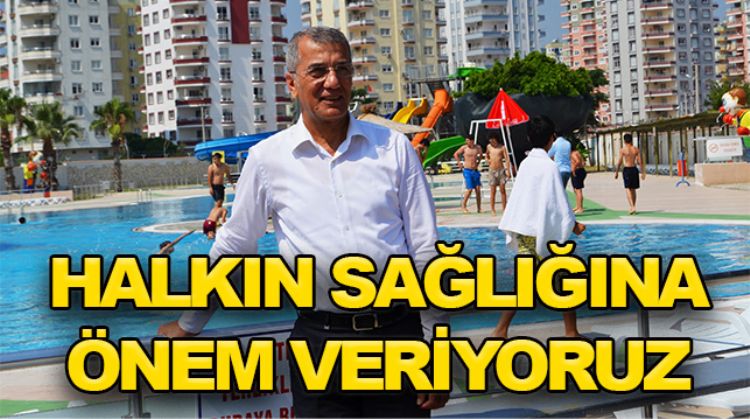 MEZİTLİ BELEDİYESİ SU PARKINDAN 19 BİN KİŞİ FAYDALANDI
