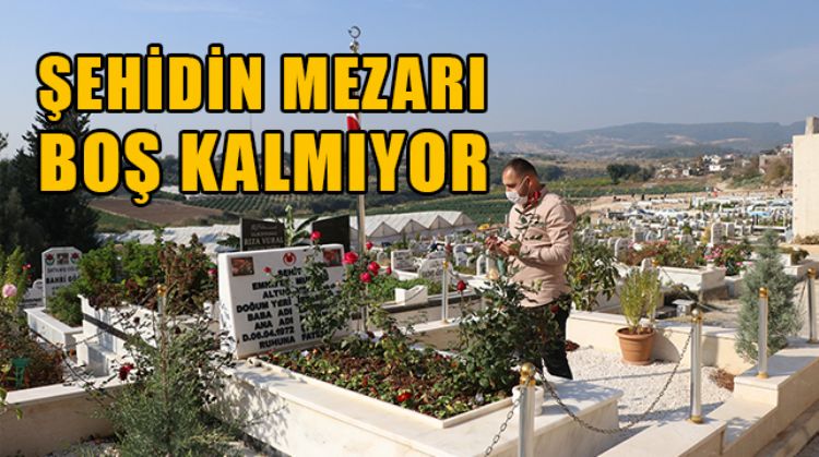 RİZE’DE ŞEHİT EDİLEN EMNİYET MÜDÜRÜ ALTUĞ VERDİ'NİN MERSİN'DEKİ MEZARI BOŞ KALMIYOR