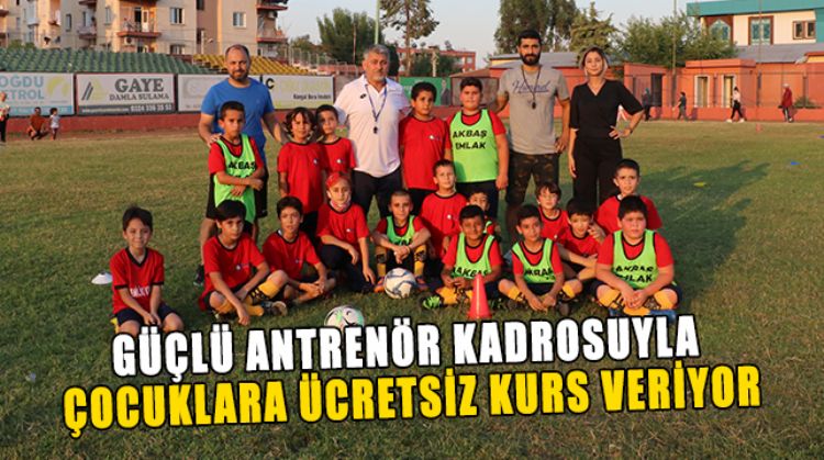 ÇOCUKLARA ÜCRETSİZ FUTBOL KURSU