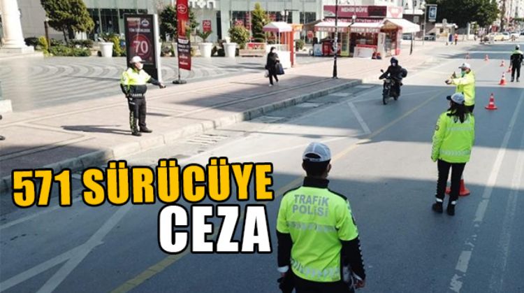 DENETİMLERDE SÜRÜCÜLERE CEZA YAĞDI