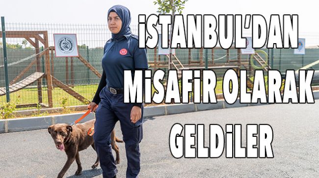 K9 EĞİTİM KÖPEKLERİNİ AĞIRLADILAR