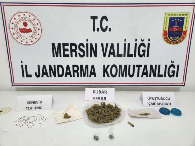 Mersin’de uyuşturucu operasyonu: 4 gözaltı