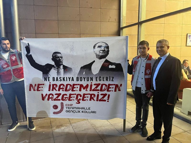 CHP PM ÜYESİ OZAN VARAL, “PARTİMİZE, İRADEMİZE SAHİP ÇIKIYORUZ” BULUŞMASINDA