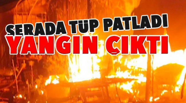 PATLAMA SONUCU MADDİ HASAR OLUŞTU