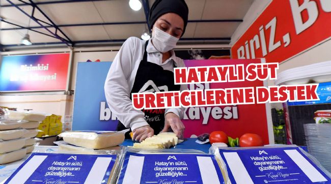 MERSİN BÜYÜKŞEHİR BELEDİYESİ, DEPREMZEDE ÜRETİCİLERİ DE UNUTMADI