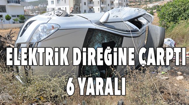 SİLİFKE’DE TRAFİK KAZASI