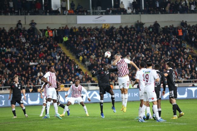 Hatay, Beşiktaş’a boyun eğdi