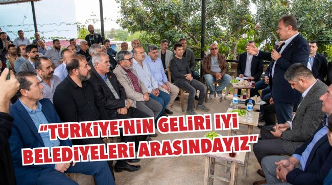 SEÇER, HALKLA BİR ARAYA GELMEYE DEVAM EDİYOR