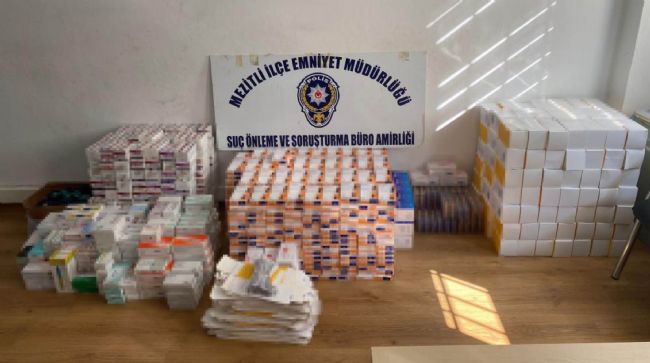 MERSİN'DE SAHTE İLAÇ İMAL EDİP SATAN ŞÜPHELİLER YAKALANDI