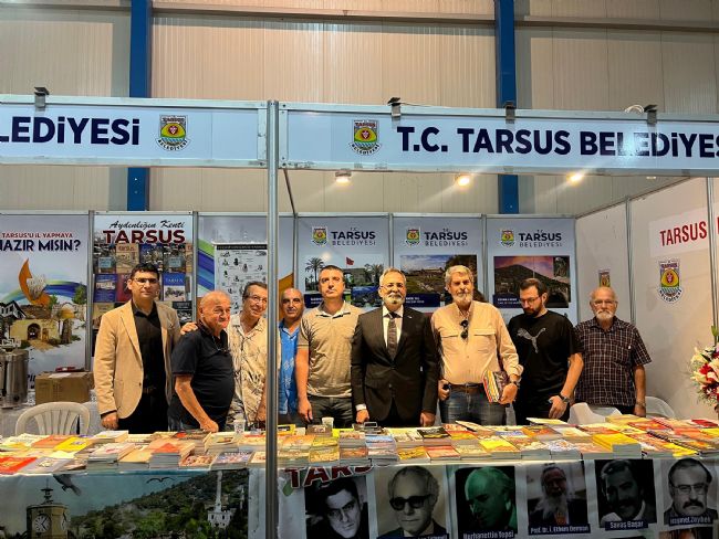 Tarsus Belediyesinin standına yoğun ilgi