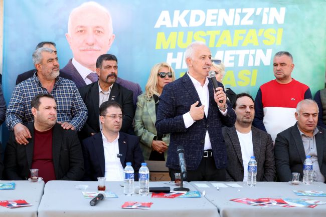 Başkan Gültak Akdeniz ve büyükşehir için destek istedi
