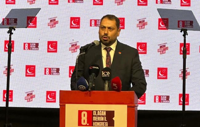 Saadet Partisi Mersin İl Başkanlığı Yeni Yönetimini Göreve Başlattı