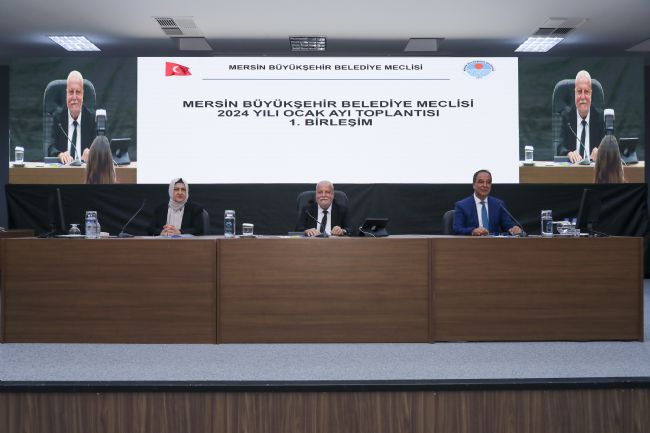 Büyükşehir’in 2024 yılı ilk meclis toplantısı yapıldı